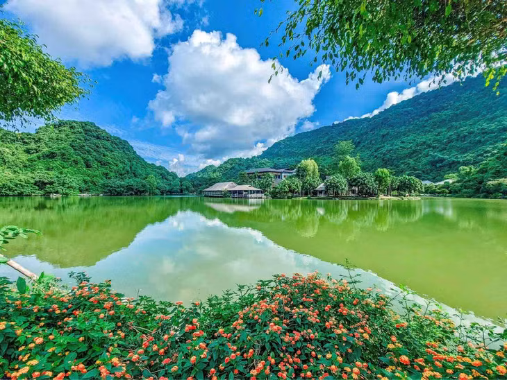 通岩自然风光 Khung cảnh thiên nhiên Thung Nham