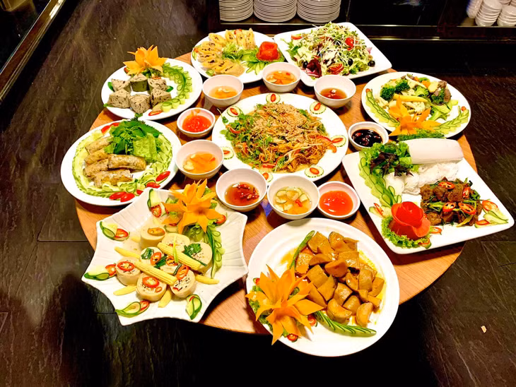 河内素斋 Mâm cỗ chay Hà Nội