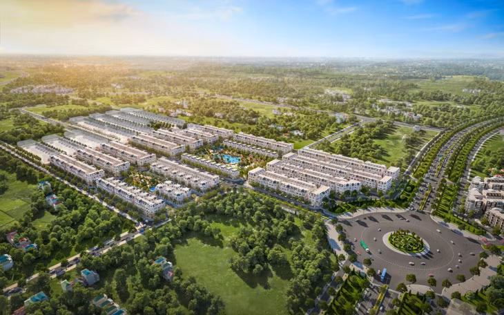 位于芒街市的Vinhomes Golden Avenue是第一个国际贸易口岸都市区，其模式融合了繁华的住宅区和繁荣商业环境、时尚的设计和优雅的生活方式。