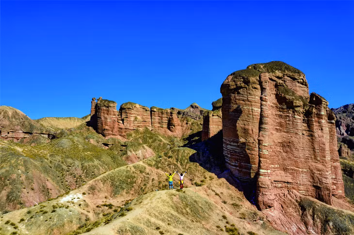张掖冰沟丹霞美景·中国甘肃 ảnh 5