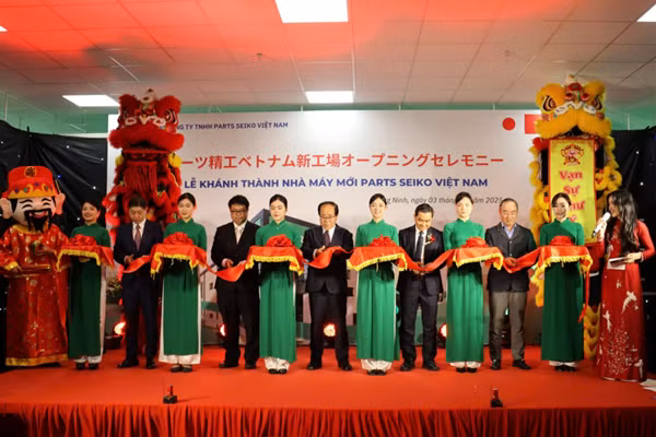 帕克斯精工越南工厂落成典礼
