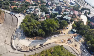 下龙市加快城市景观装修项目建设